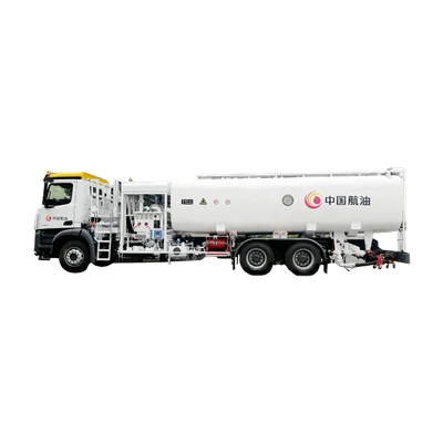 25000L Aircraft Refueler Bil Pjattaforma